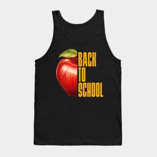 Back to School Apple Tank Top